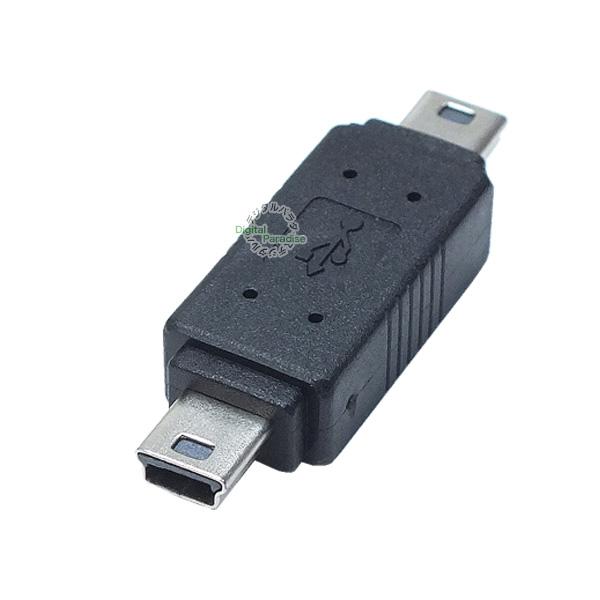 MiniB (オス)-MiniB (オス) 中継アダプター COMON 5M-MM ミニB Mini...