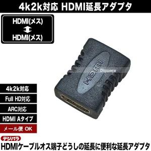 HDMI中継アダプタ HDMI(メス)⇔HDM...の詳細画像1