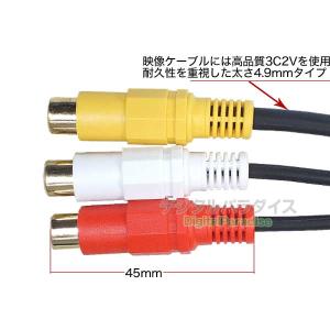 RCA映像音声2分配ケーブル RCA(メス)→...の詳細画像5