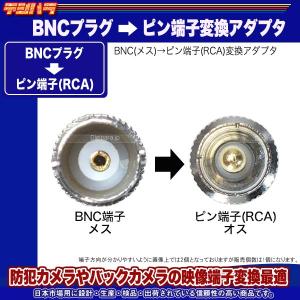 BNC⇔RCA変換アダプタ BNC(メス)→R...の詳細画像2