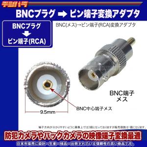 BNC⇔RCA変換アダプタ BNC(メス)→R...の詳細画像3