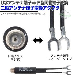 ふたまたフィーダー線→F端子変換 F端子(メス...の詳細画像2