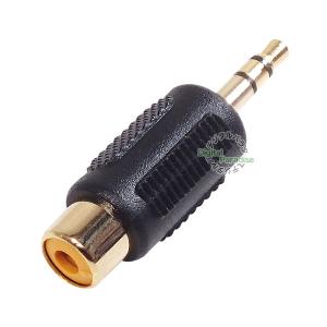 RCA-3.5mm変換アダプタ RCA(メス)...の詳細画像1