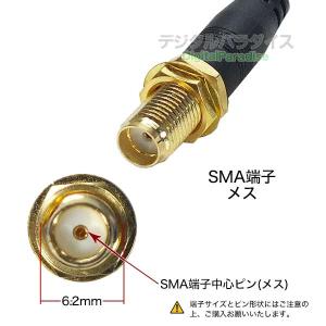 SMA延長ケーブル50cm SMA(オス)⇔S...の詳細画像4