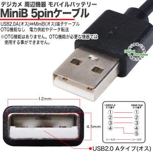 MiniB ケーブル 3m ラズパイ アクショ...の詳細画像4