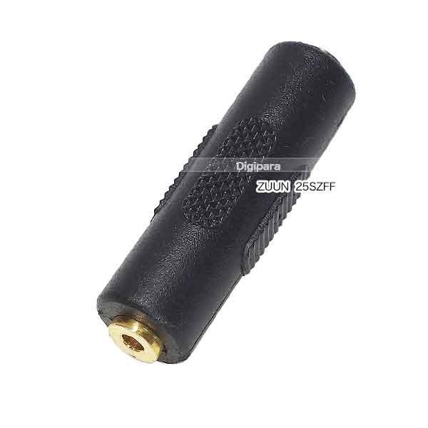 3極2.5mm中継アダプタ 3極2.5mm(メス) ⇔3極2.5mm(メス)  ケーブル中継・端子変...