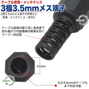 自作、修理用3極3.5mm(メス)プラグ 3極...の詳細画像4