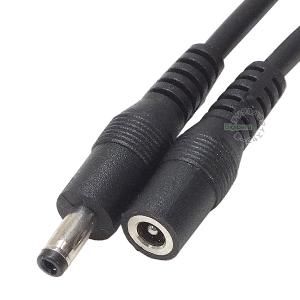 外径4.0mm内径1.7mmDC延長ケーブル2m 電力供給や充電用DC端子延長ケーブル