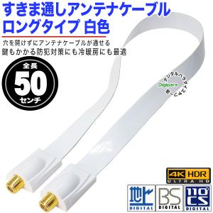 すきまアンテナケーブル50cm 薄さ 0.25...の詳細画像1