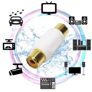 RCA延長アダプタ メス端子 RCA(メス)-...の詳細画像2