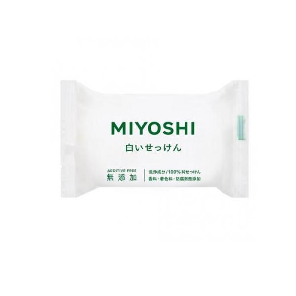 ミヨシ石鹸 無添加 白いせっけん 108g× 1個入  (1個)