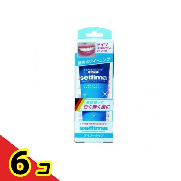 セッチマ はみがき[デイリータイプ] 80g  6個セット