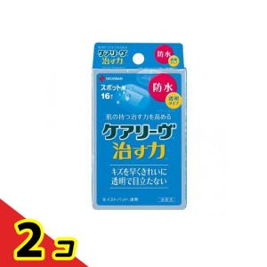 NICHIBAN（ニチバン） ケアリーヴ 治す力 防水タイプ スポット用 16枚