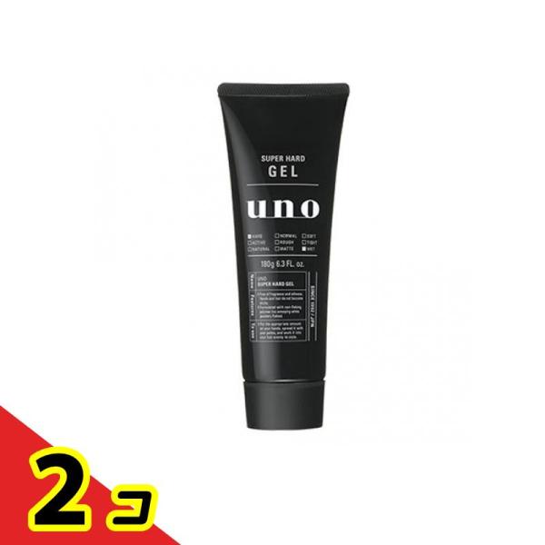 UNO(ウーノ) スーパーハードジェル 180g  2個セット