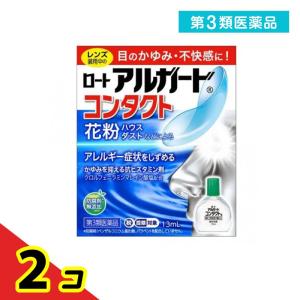 第３類医薬品 ロート アルガードコンタクトa 13mL 目薬 目のかゆみ 2個セット