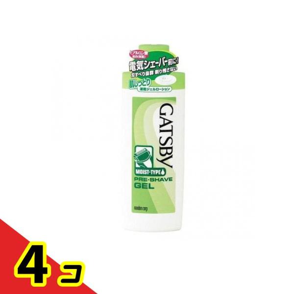 ギャツビー(GATSBY) プレシェーブジェル 140mL 4個セット 