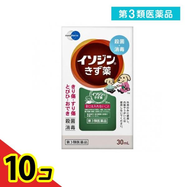 第３類医薬品 イソジン きず薬 30mL 傷薬 殺菌消毒薬 塗り薬 切り傷 擦り傷 とびひ おでき ...