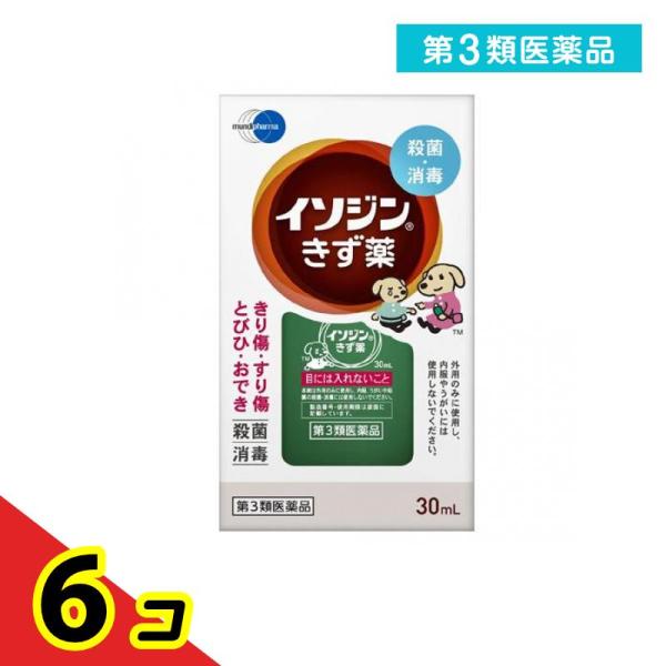 第３類医薬品 イソジン きず薬 30mL 傷薬 殺菌消毒薬 塗り薬 切り傷 擦り傷 とびひ おでき ...