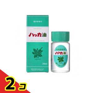 北見ハッカ ハッカ油ボトル 20ml ×2の商品画像