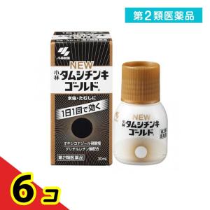 第２類医薬品 ニュータムシチンキゴールドa 30mL 水虫薬 市販薬 水虫 いんきんたむし ぜにたむし 小林製薬 6個セット