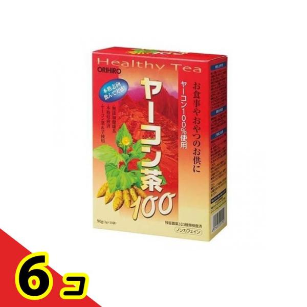 オリヒロ(ORIHIRO) ヤーコン茶100 90g ((3g×30袋))  6個セット