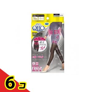 おそとでメディキュット スリムフォーカス レギンス 1枚入 (L-LLサイズ) 6個セット