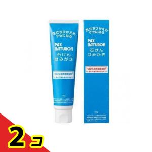 パックスナチュロン 石けんはみがき 120g 2個セット