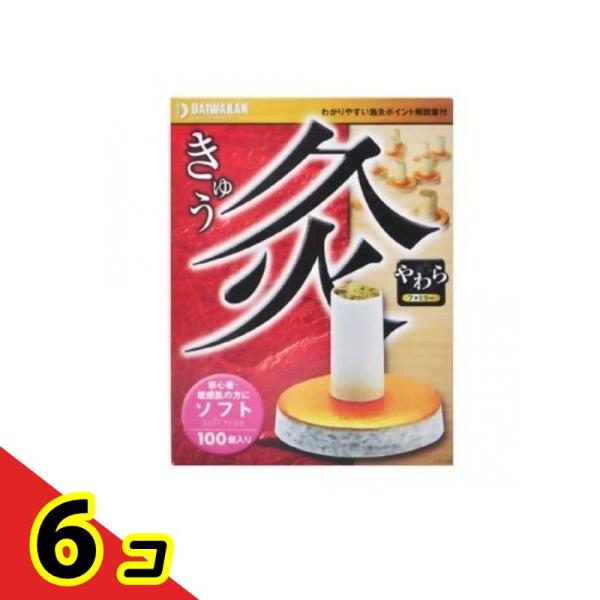 大和漢 灸 やわら(柔) ソフト 100個  6個セット