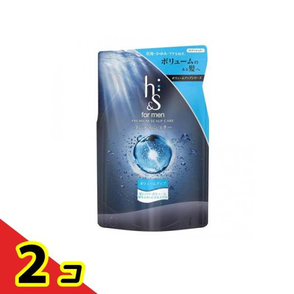 h&amp;s for men ボリュームアップ コンディショナー  300g (詰め替え用)  2個セット