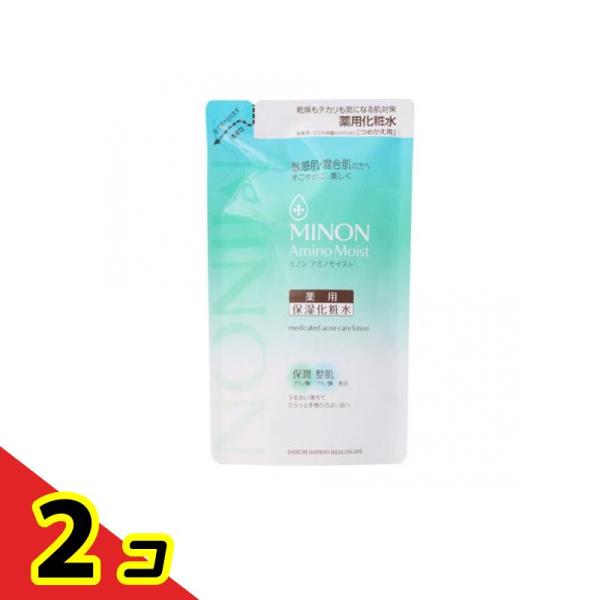 保湿化粧水 敏感肌 MINON ミノン アミノモイスト 薬用アクネケアローション 詰め替え用 130...