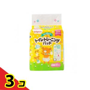 ピジョン オムツとれっぴ〜 トイレ・トレーニングパッド 33枚入  3個セット｜通販できるみんなのお薬(みんなのお薬)