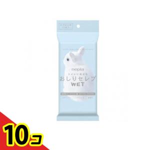 ネピア おしりセレブ WET 無香料 12枚 (おでかけ用)  10個セット