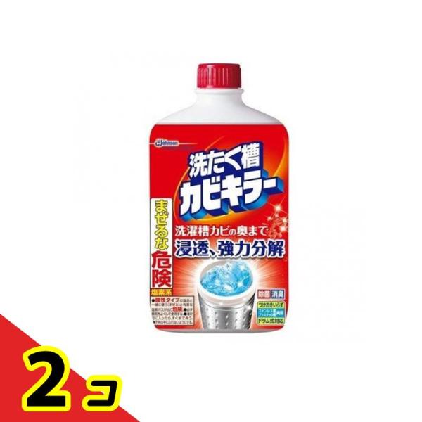 洗たく槽カビキラー 塩素系 液体タイプ 550g  2個セット