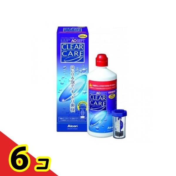 アルコン AO SEPT(エーオーセプト) クリアケア 360mL  6個セット