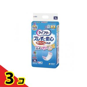 ライフリー ズレずに安心 極うすパッド 紙パンツ用 4回吸収 38枚入 (1