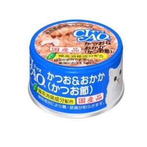 いなばペットフード いなば チャオ缶 かつお＆おかか（かつお節） 85g