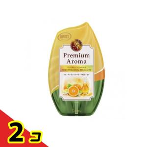 お部屋の消臭力 Premium Aroma(プレミアムアロマ) スイートオレンジ&amp;ベルガモット 400mL  2個セット