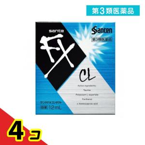 第３類医薬品サンテFX コンタクト 12mL  4個セット｜tsuhan-okusuri