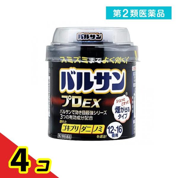 第２類医薬品バルサンプロEX 煙が出るタイプ 12〜16畳用 40g× 1個パック  4個セット