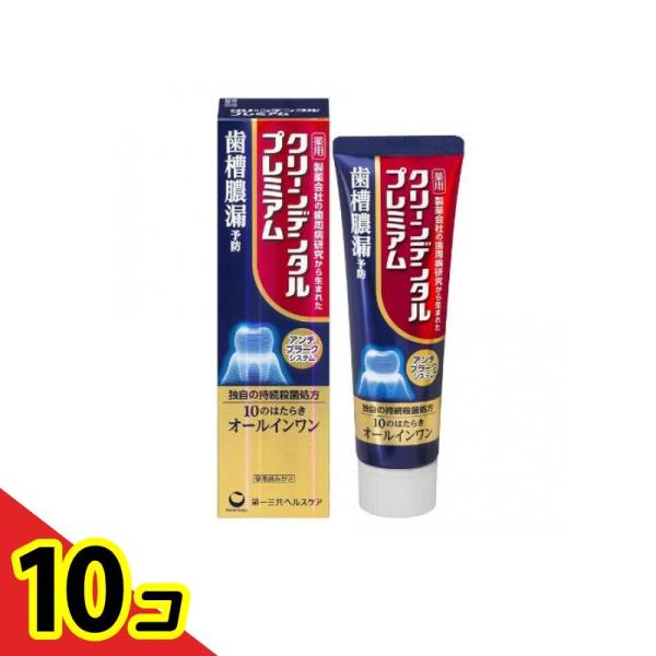 クリーンデンタルプレミアム 100g  10個セット