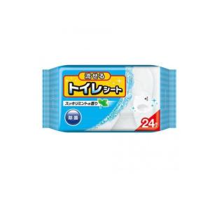 コットン・ラボ 流せるトイレシート すっきりミントの香り 24枚  (1個)｜通販できるみんなのお薬(みんなのお薬)