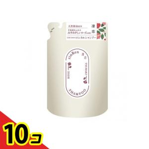 凜恋(リンレン) シャンプー ローズ&ツバキ 400mL (詰め替え用)  10個セット