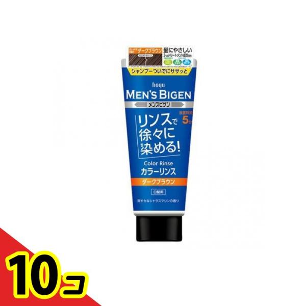 メンズビゲン カラーリンス ダークブラウン 160g  10個セット