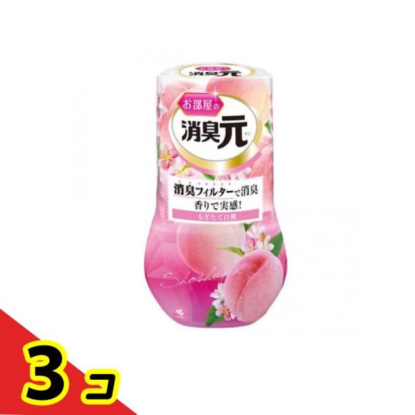 お部屋の消臭元 もぎたて白桃 400mL  3個セット