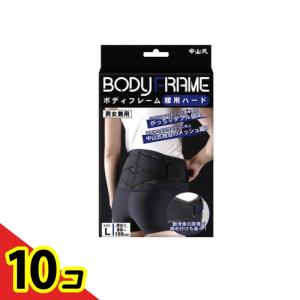 中山式 ボディフレーム 腰用ハード 1個入 (Lサイズ) 10個セット