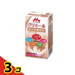 森永 エンジョイクリミール ミルクティー味 125mL 3個セット