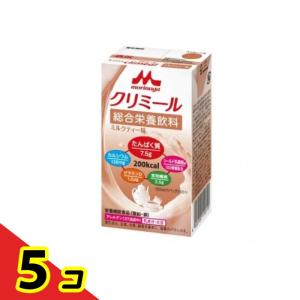 森永 エンジョイクリミール ミルクティー味 125mL 5個セット