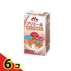 森永 エンジョイクリミール ミルクティー味 125mL 6個セット