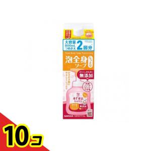 arau.baby アラウ.ベビー 泡全身ソープしっとり 詰め替え用 大容量 800mL 10個セット