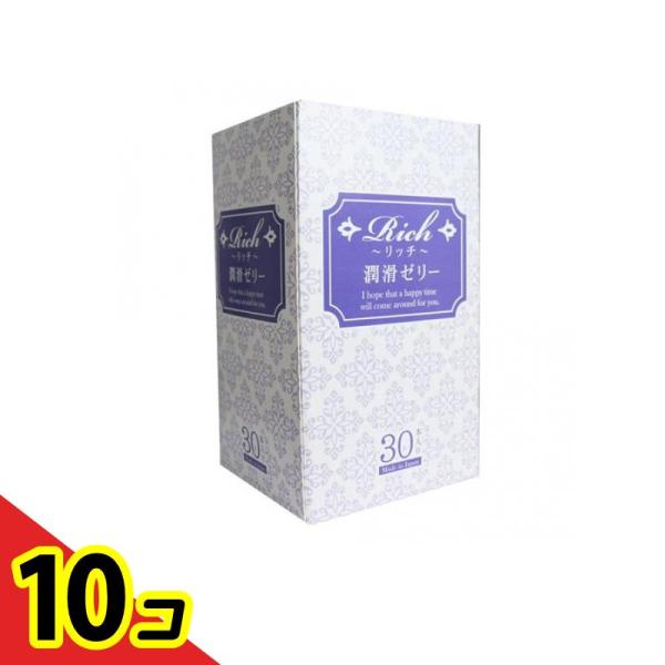 Rich(リッチ) 潤滑ゼリー 2g× 30本  10個セット